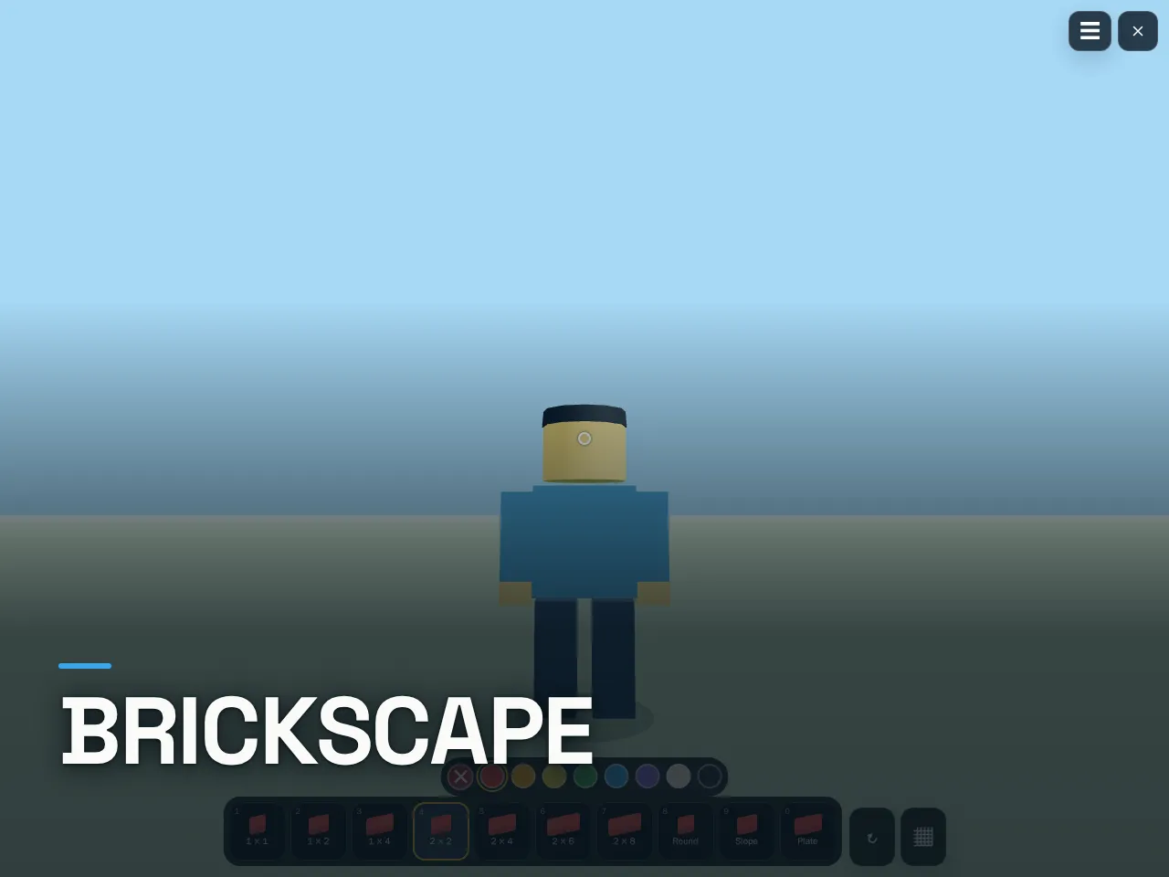 Screenshot of Brickscape